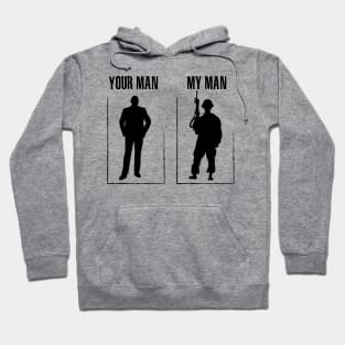 My Husband Army Veterans Gift Hoodie